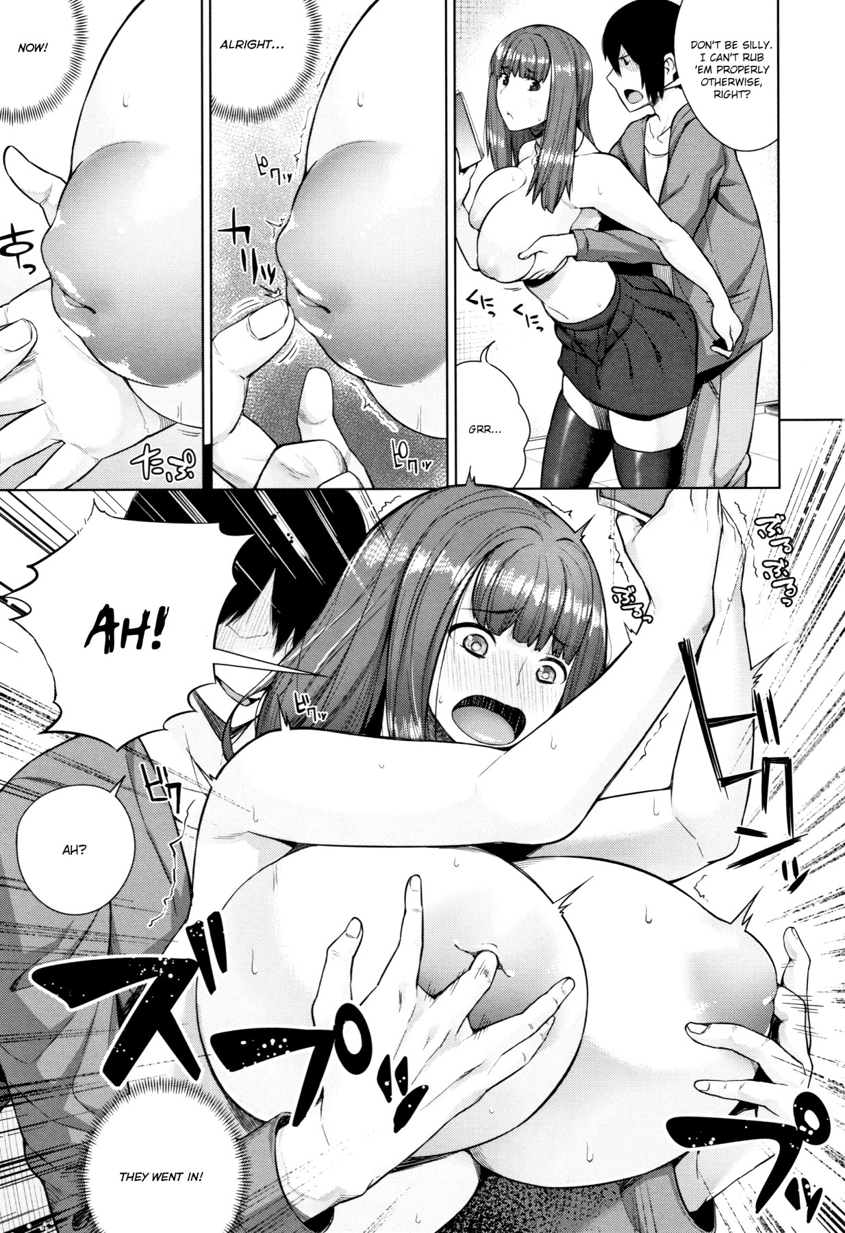 Hentai Manga Comic-Juggy Girls Who Give in With a Little Push-Read-108